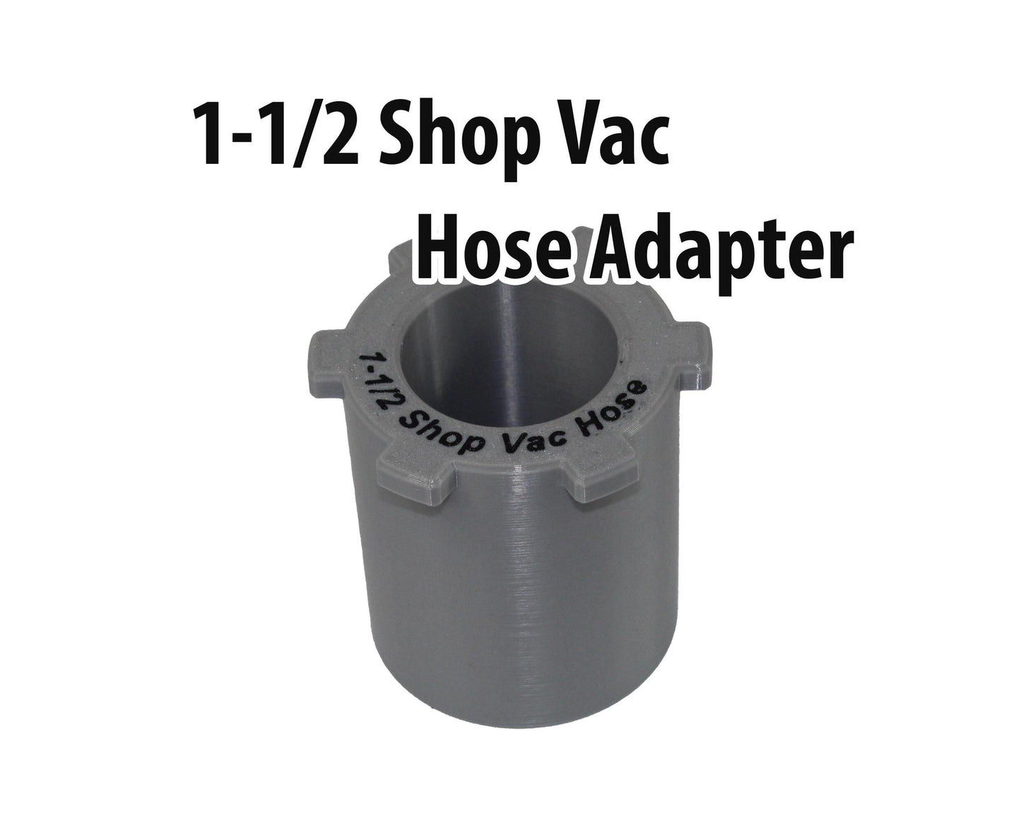 1-1/2 Shop Vac Hose Adapter for ALL MechWorks3d Dust Chutes Bosch Miter GCM12SD MechWorks3D