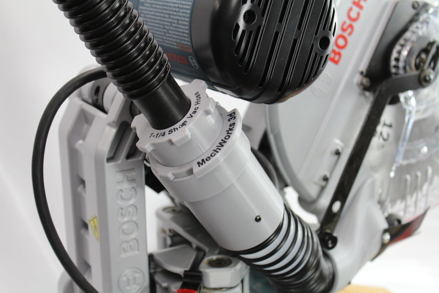 1-1/4 Hose Adapter, Fits All MechWorks3d Dust Chutes Adapter MechWorks3D