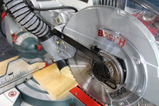 Bosch Miter GCM12SD Dust Chute, Heaviest on the market, Thick Walls, Simple Pin Pull Removal, 3 Main ADAPTERS Included MechWorks3D
