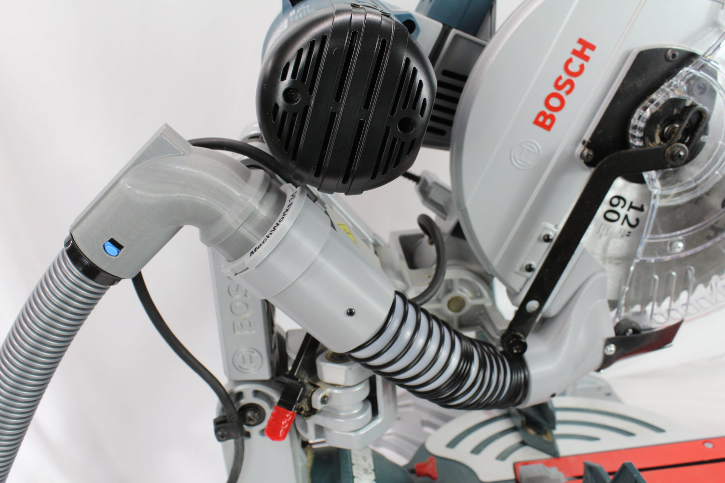 VX 90 Degree Hose Adapter, Fits All of MechWorks3d Dust Chutes Adapter MechWorks3D