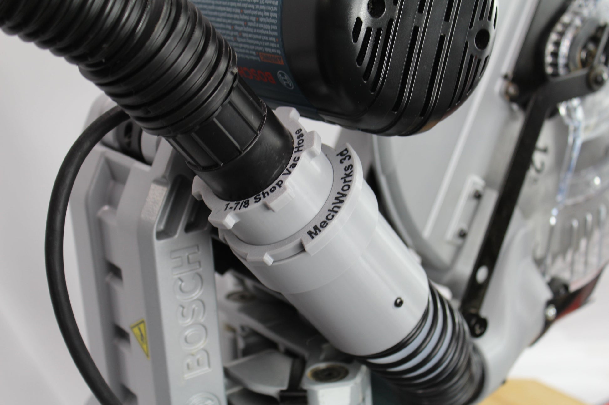 1-7/8 Hose Adapter, Fits All MechWorks3d Dust Chutes Adapter MechWorks3D 