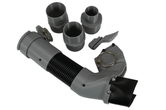 Bosch Miter GCM12SD Dust Chute, Heaviest on the market, Thick Walls, Simple Pin Pull Removal, 3 Main ADAPTERS Included MechWorks3D 