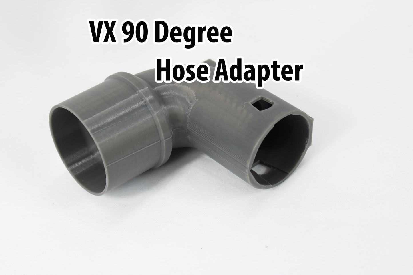 VX 90 Degree Hose Adapter FITS ALL of MechWorks3d Dust Chutes