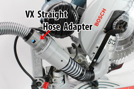 VX Straight Hose Adapter for ALL  MechWorks3d Dust Chutes