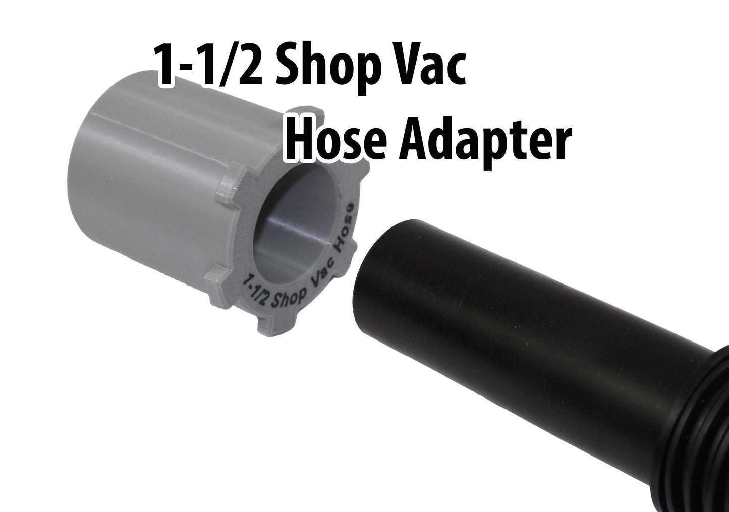 1-1/2 Shop Vac Hose Adapter for ALL  MechWorks3d Dust Chutes   Bosch Miter GCM12SD